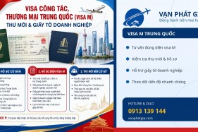 Visa công tác, thương mại Trung Quốc (visa M) 