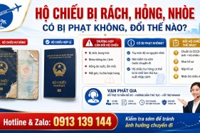 Hộ Chiếu Bị Rách, Ướt, Nhòe
