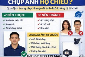 Mặc áo gì khi chụp ảnh hộ chiếu? 