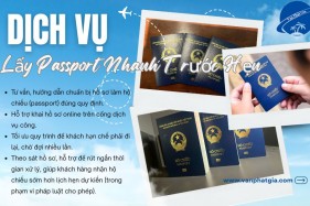 Dịch Vụ Lấy Passport Nhanh Trước Hẹn 