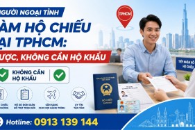 Người ngoại tỉnh làm hộ chiếu tại TP.HCM