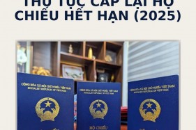 Thủ tục cấp lại hộ chiếu hết hạn (2025)