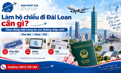 Làm Hộ Chiếu Đi Đài Loan