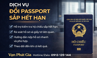 Dịch vụ đổi passport khi hết hạn uy tín - Vạn Phát Gia 