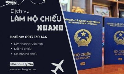 Làm hộ chiếu nhanh giá bao nhiêu?