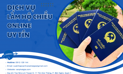 Dịch vụ làm hộ chiếu online nhanh uy tín