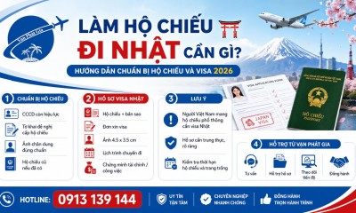 Làm hộ chiếu đi Nhật