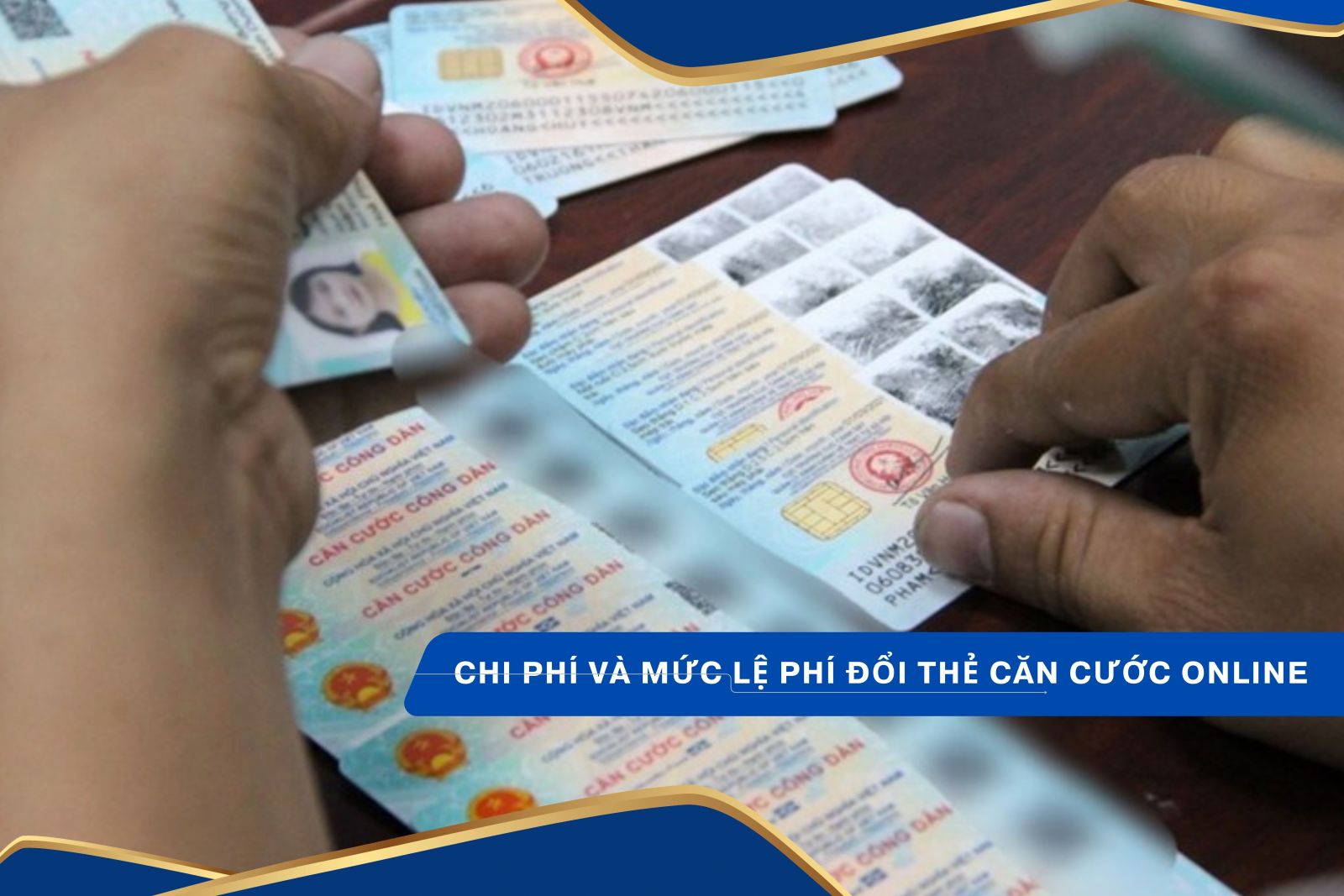 đổi thẻ căn cước online hết hạn