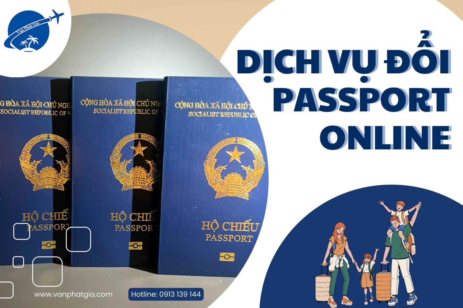 Dịch Vụ Đổi Passport Online