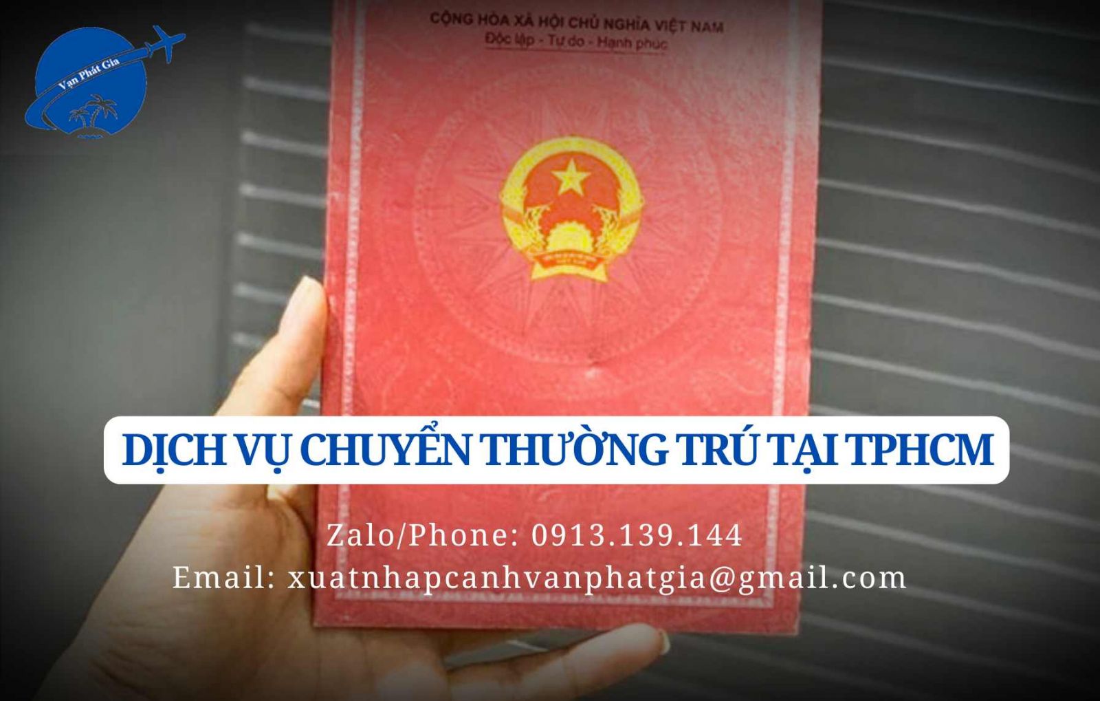 Dịch vụ chuyển thường trú tại tphcm