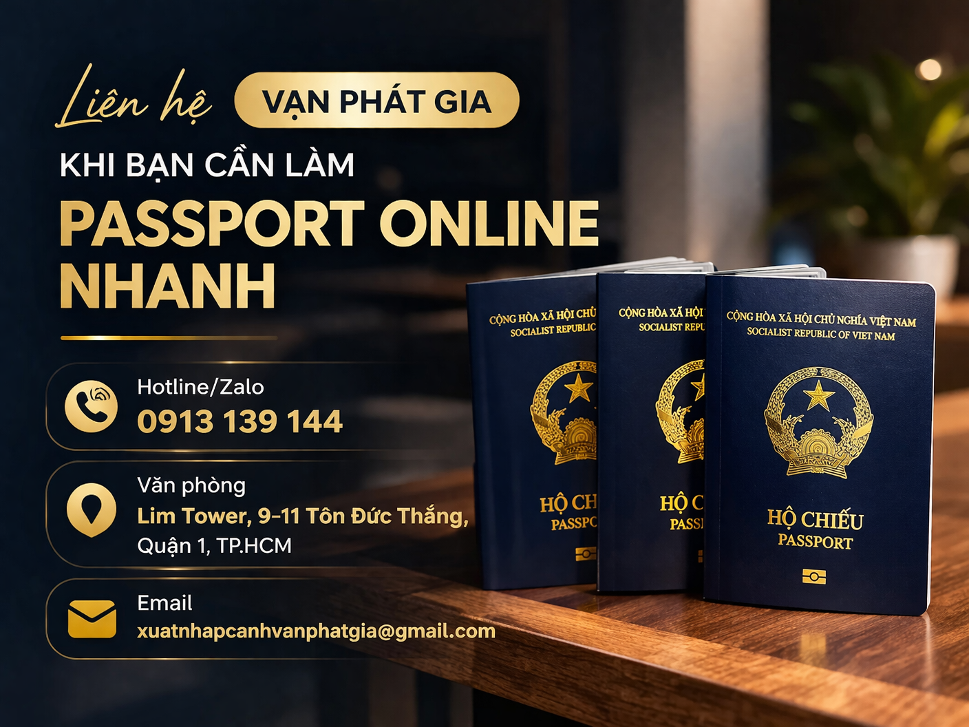 Khi nào bạn nên tìm dịch vụ làm passport online nhanh