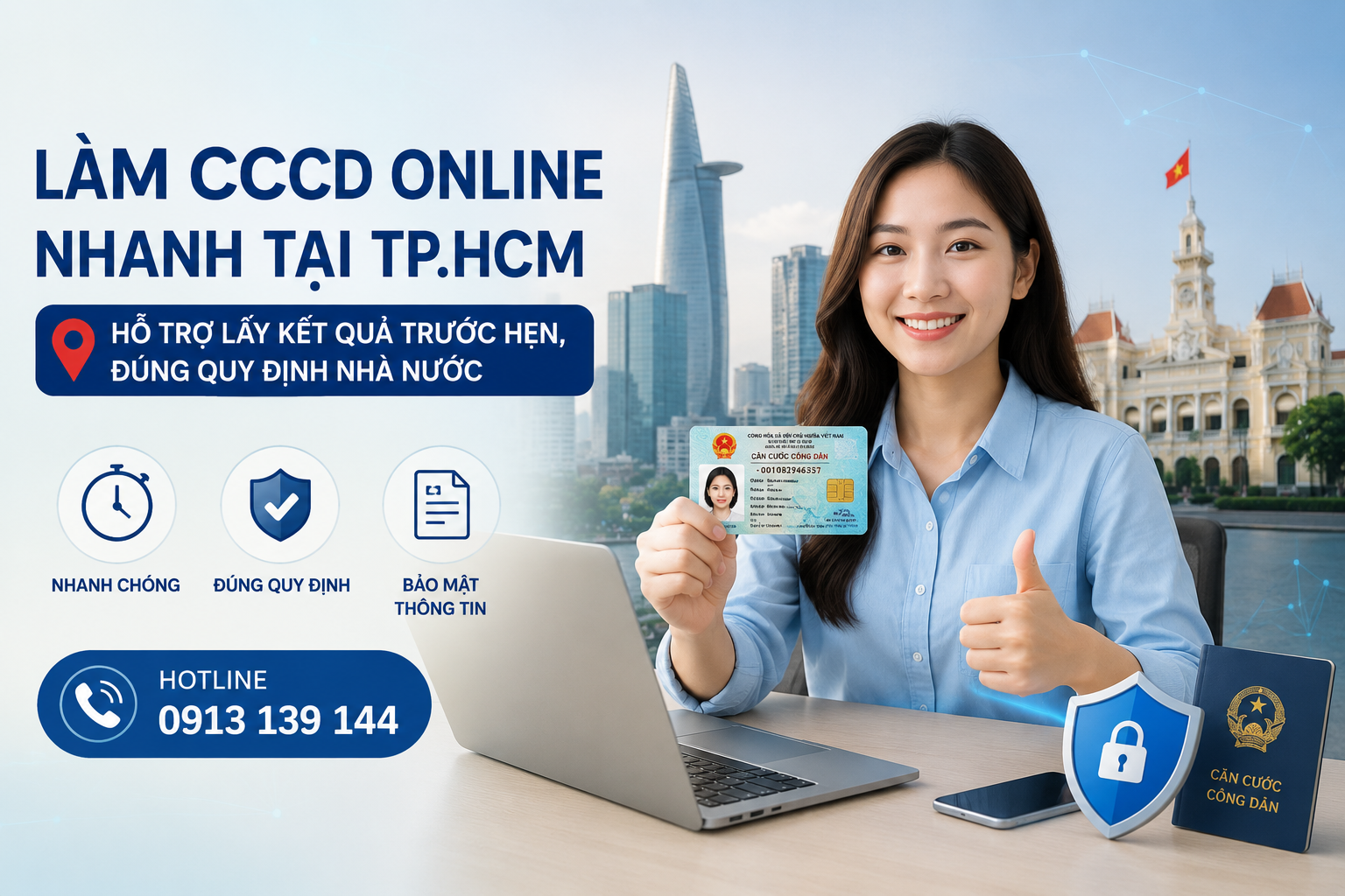 Dịch Vụ Làm Căn Cước Online Nhanh