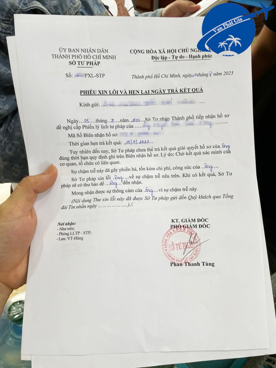 Cách làm lý lịch tư pháp online